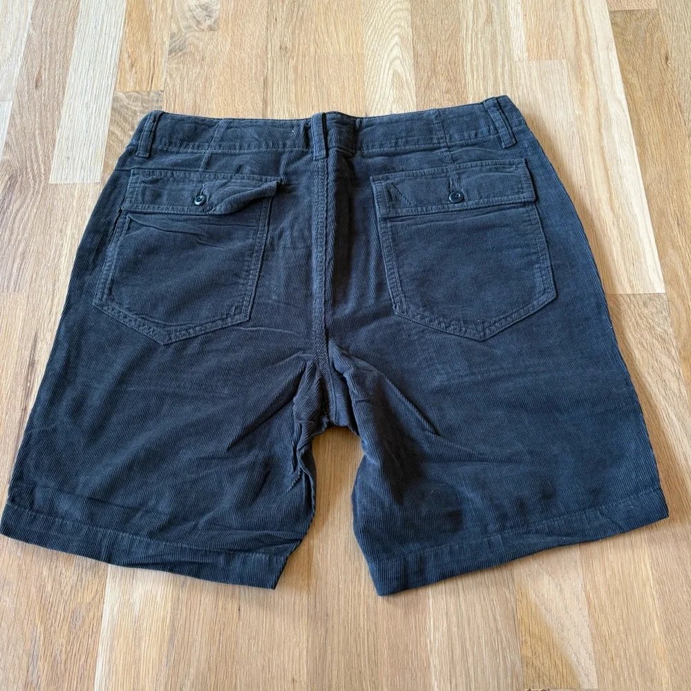 Outerknown Men's Dark Brown Corduroy Shorts